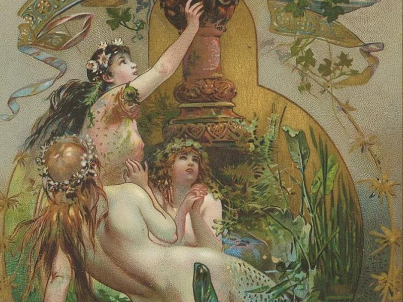 1854-Hermann Vogel - Vino